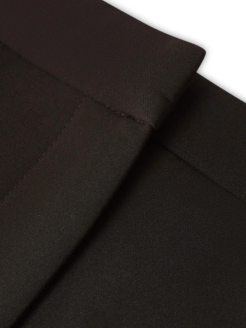 'SERENA' HOURGLASS MAXI SKIRT BROWN - Image 5