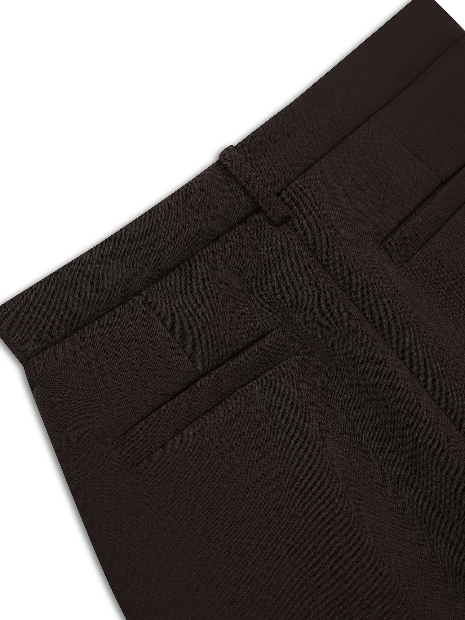 'SERENA' HOURGLASS MAXI SKIRT BROWN - Image 6