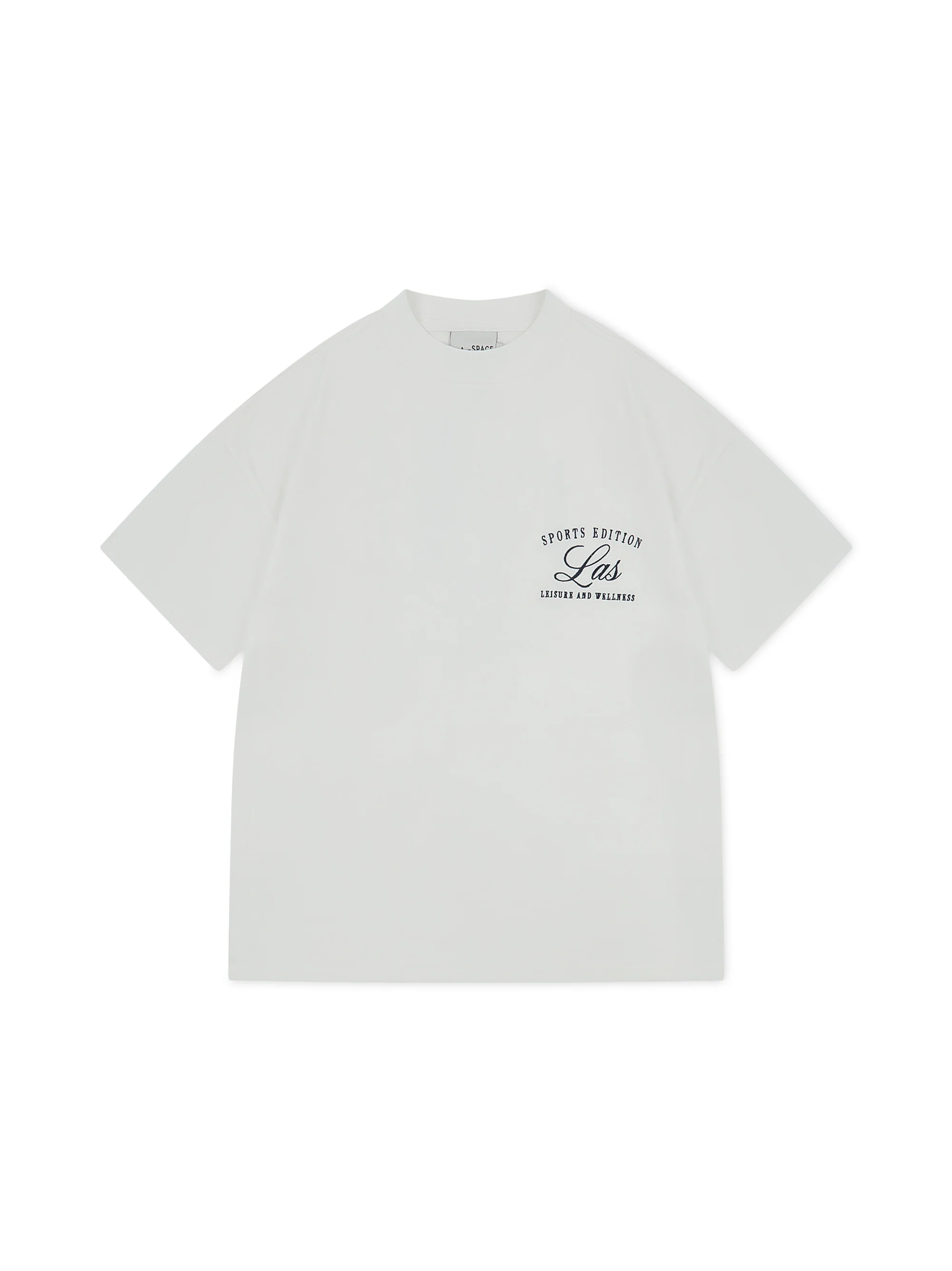 L.A-S VARSITY OVERSIZED T-SHIRT WHITE - Image 6