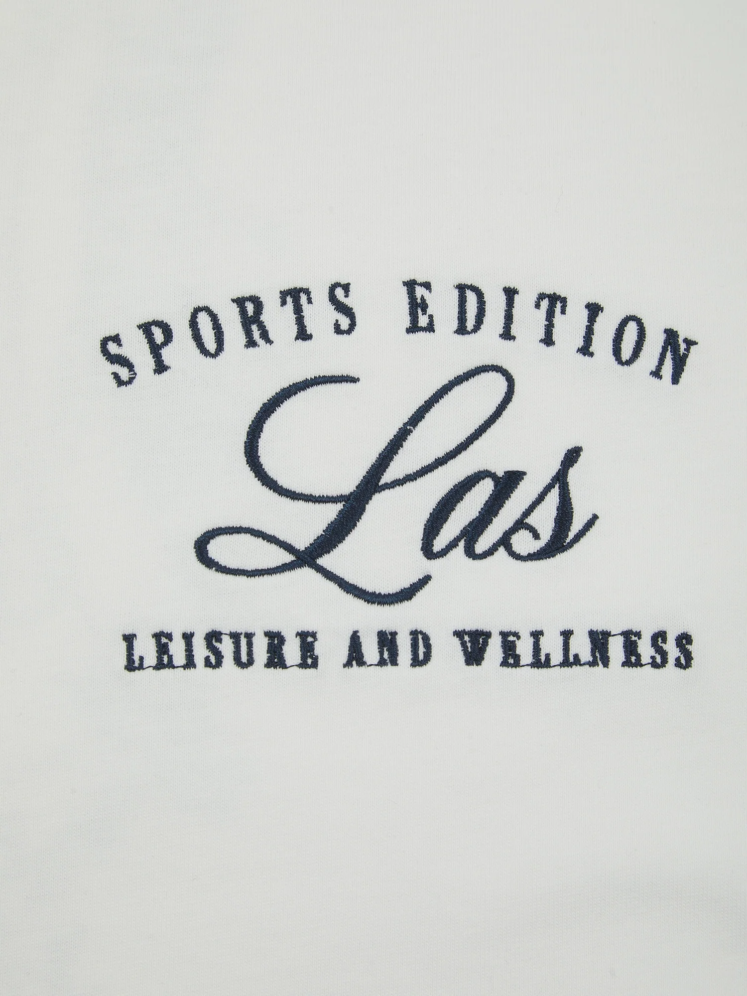 L.A-S VARSITY OVERSIZED T-SHIRT WHITE - Image 8