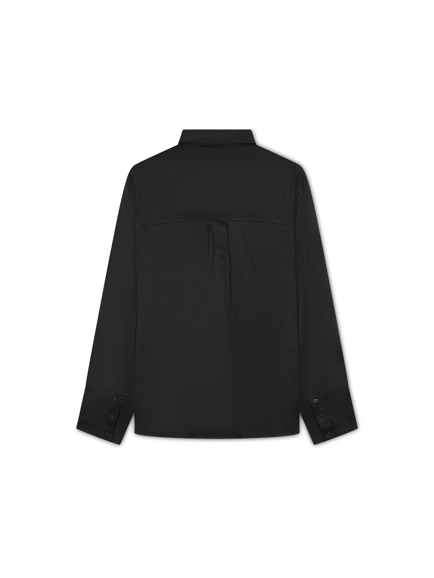 ‘LADY’ PERFECT FIT FLUID BLOUSE BLACK - Image 8